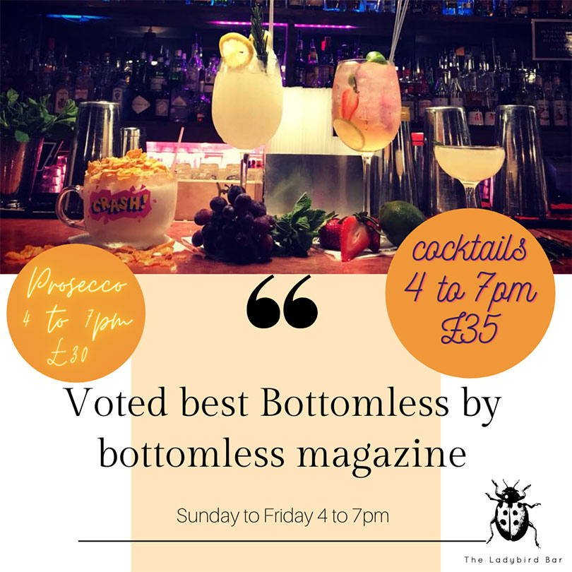 Voted Best Bottomless by Bottomless Magazine